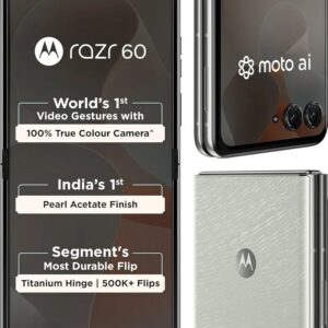 Motorola Razr 60 (Pantone Lightest Sky 256 GB)