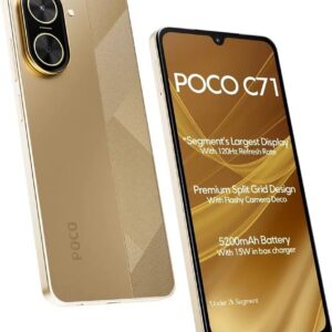 Poco C71 ( Desert Gold 128 GB)