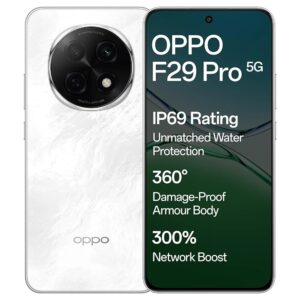 Oppo F29 Pro 5G ( Marble White 128 GB)