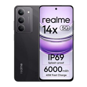 Realme 14x 5G ( Crystal Black 128 GB)