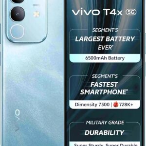 Vivo T4x ( Marine Blue 128 GB)